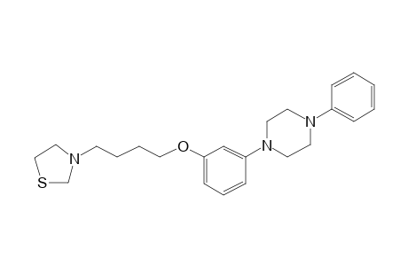 1-Phenyl-4-[m-[4-[3-thiazolidinyl]butoxy]phenyl]piperazine