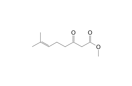 7-Methyl-3-oxo-6-octenoic acid, methyl ester