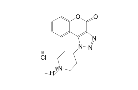 [1]benzopyrano[3,4-d][1,2,3]triazole-1-propanaminium, N,N-diethyl-1,4-dihydro-4-oxo-, chloride