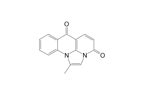 4H,7H-Benz[b]imidazo[1,2,3-ij][1,8]naphthyridine-4,7-dione, 1-methyl-