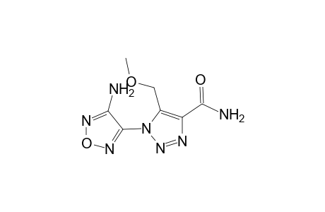 1-(4-Amino-1,2,5-oxadiazol-3-yl)-5-(methoxymethyl)-1H-1,2,3-triazole-4-carboxamide