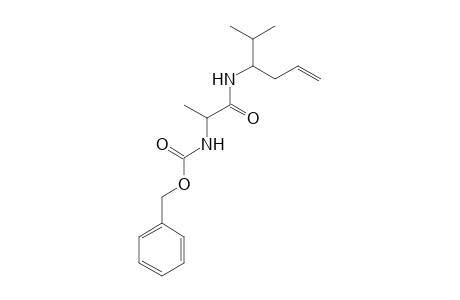Propanamide, N-(5-methyl-1-hexen-4-yl)-2-benzyloxycarbonylamino-