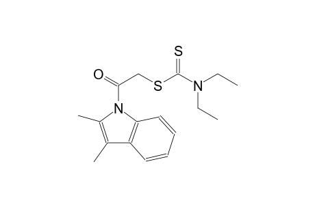 Carbamodithioic acid, diethyl-, 2-(2,3-dimethyl-1H-indol-1-yl)-2-oxoethyl ester