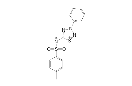 3-PHENYL-1,2,3,4-THIATRIAZOLIUM-5-PARA-TOLUENESULPHONAMIDIATE