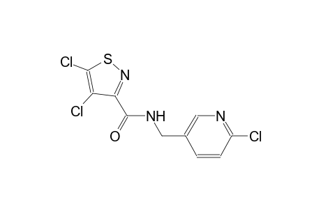 3-isothiazolecarboxamide, 4,5-dichloro-N-[(6-chloro-3-pyridinyl)methyl]-