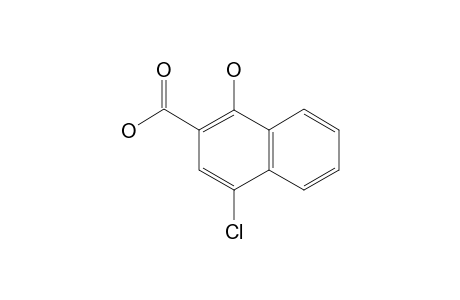 4-chloro-1-hydroxy-2-naphthoic acid