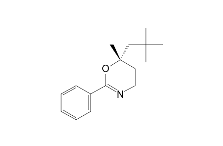 6-METHYL-6-NEOPENTYL-2-PHENYL-5,6-DIHYDRO-4H-1,3-OXAZINE