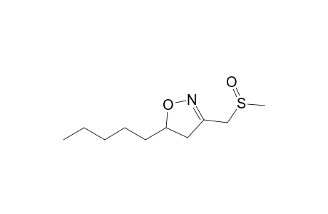 3-(Methylsulfinyl)methyl-5-n-pentylisoxazoline isomer