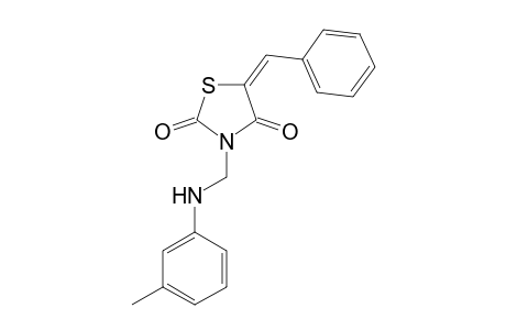 5-Benzylidene-3-(m-toluidinomethyl)-2,4-thiazolidinedione