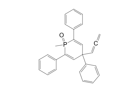 Phosphorin, 1,4-dihydro-1-methyl-2,4,6-triphenyl-4-(1,2-propadienyl)-, 1-oxide, trans-