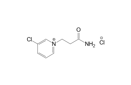 1-(2-CARBAMOYLETHYL)-3-CHLOROPYRIDINIUM CHLORIDE