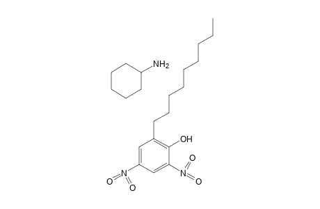 2,4-dinitro-6-nonylphenol, compound with cyclohexylamine (1:1)