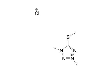 1,3-DIMETHYL-5-METHYLMERCAPTOTETRAZOLIUM-HYDROCHLORIDE