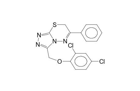 3-((2,4-Dichlorophenoxy)methyl)-6-phenyl-7H-[1,2,4]triazolo[3,4-b][1,3,4]thiadiazine