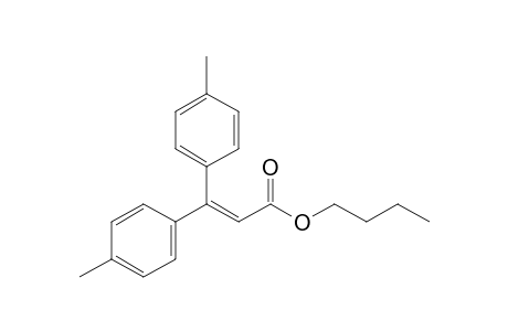 Butyl 3,3-di-p-tolylpropenoate