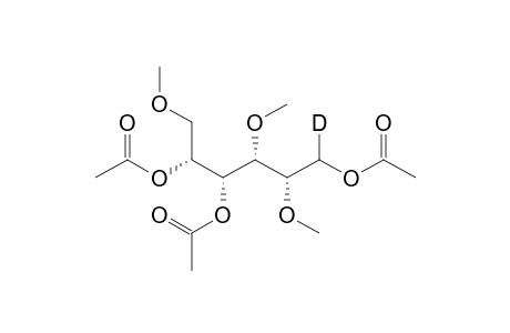 1,4,5-tri-O-acetyl-(1-deuterio)-2,3,6-tri-O-methyl-D-glucitol