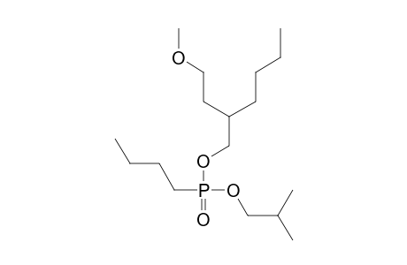 Butylphosphonic acid, 2-(2-methoxyethyl)hexyl isobutyl ester