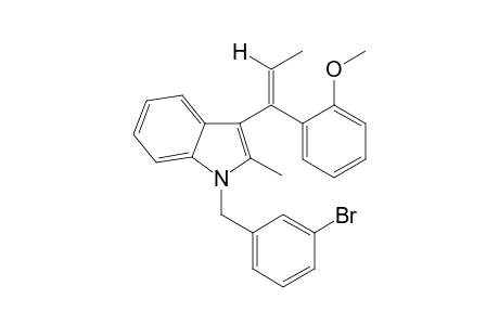 1-(3-Bromobenzyl)-3-(1-(2-methoxyphenyl)-1-propen-1-yl)-2-methyl-1H-indole II