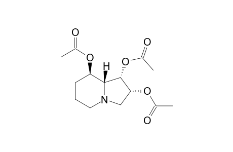 ACETIC-ACID-(1S,2R,8R,8AR)-1,2-DIACETOXYOCTAHYDROINDOLIZIN-8-YL-ESTER