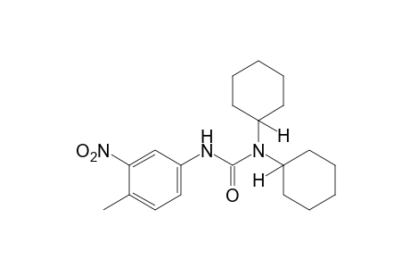 1,1-dicyclohexyl-3-(3-nitro-p-tolyl)urea