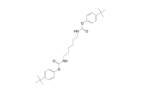 hexamethylenedicarbamic acid, bis(p-tert-butylphenyl) ester