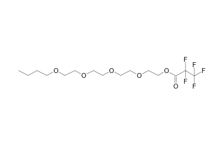 2-[2-[2-(2-Butoxyethoxy)ethoxy]ethoxy]ethyl 2,2,3,3,3-pentafluoropropanoate