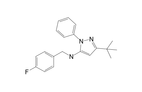 3-Tert-butyl-N-(4-fluorobenzyl)-1-phenyl-1H-pyrazol-5-amine