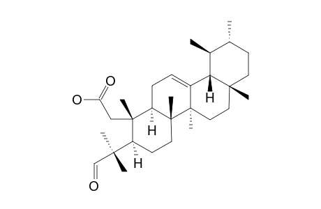 2,3-SECO-3-OXO-URS-12-EN-2-OIC-ACID