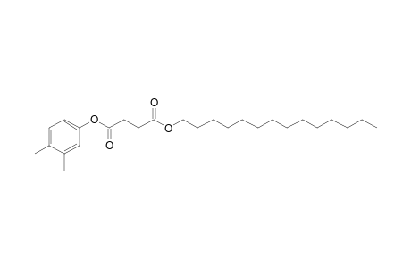 Succinic acid, 3,4-dimethylphenyl tetradecyl ester