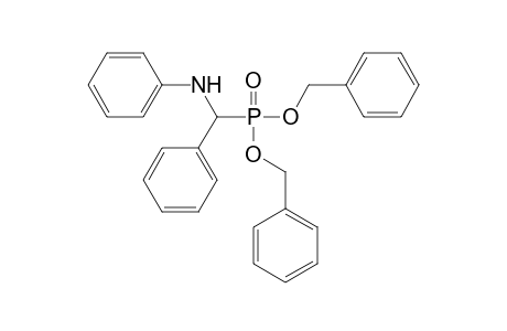 (A-Anilinobenzyl)phosphonic acid, dibenzyl ester