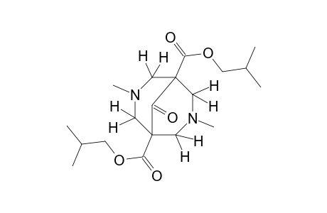 3,7-Dimethyl-9-oxo-3,7-diazabicyclo[3.3.1]nonane-1,5-dicarboxylic acid, diisobutyl ester