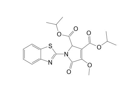 Diisopropyl 1-(1,3-benzo[d]thiazol-2-yl)-4-methoxy-5-oxo-2,5-dihydro-1H-pyrrol-2,3-dicarboxylate