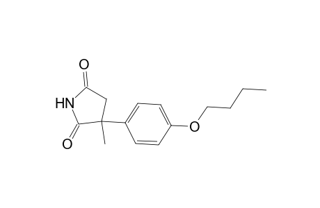 3-(4-Butoxyphenyl)-3-methyl-2,5-pyrrolidinedione