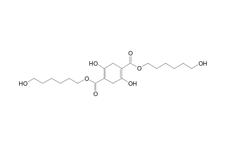 2,5-dihydroxy-1,4-cyclohexadiene-1,4-dicarboxylic acid, bis(6-hydroxyhexyl)ester