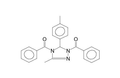3-METHYL-5-(PARA-TOLYL)-1,4-DIBENZOYL-1,2,4-TRIAZOL-2-INE