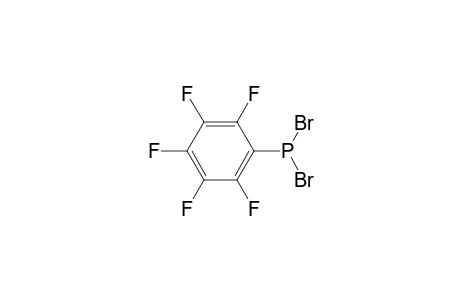 Phosphonous dibromide, (pentafluorophenyl)-