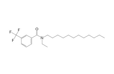 Benzamide, 3-trifluoromethyl-N-ethyl-N-dodecyl-