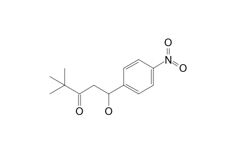 1-Hydroxy-4,4-dimethyl-1-(4-nitrophenyl)-3-pentanone