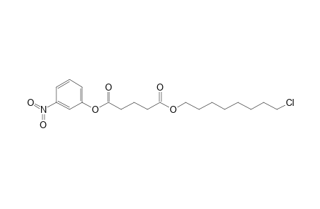 Glutaric acid, 8-chlorooctyl 3-nitrophenyl ester