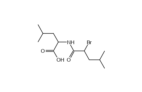 DL-N-(2-bromo-4-methylvaleryl)leucine