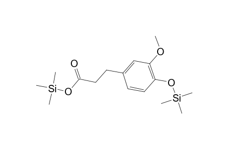 Trimethylsilyl 3-(3-methoxy-4-((trimethylsilyl)oxy)phenyl)propanoate