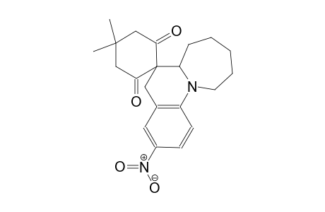 4',4'-dimethyl-3-nitro-6a,7,8,9,10,11-hexahydro-5H-spiro[azepino[1,2-a]quinoline-6,1'-cyclohexane]-2',6'-dione