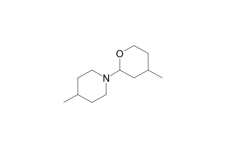 4-methyl-1-(4-methyltetrahydropyran-2-yl)piperidine