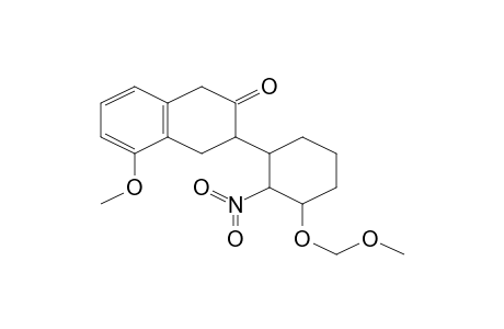 5-Methoxy-3-[3-(methoxymethoxy)-2-nitrocyclohexyl]-3,4-dihydro-2(1H)-naphthalenone