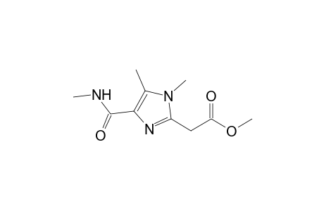 Methyl (1,5-Dimethyl-4-methylcarbamoyl-1H-imidazol-2-yl)acetate