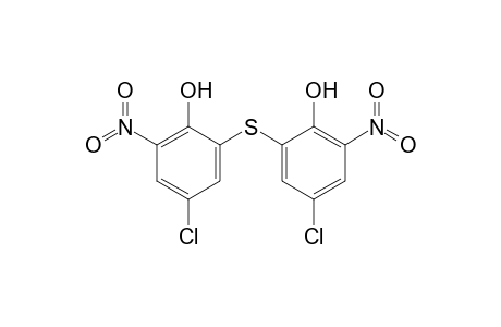 4-Chloranyl-2-(5-chloranyl-3-nitro-2-oxidanyl-phenyl)sulfanyl-6-nitro-phenol