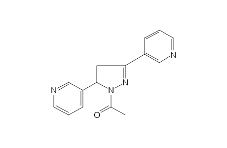 1-acetyl-3,5-di-3-pyridyl-2-pyrazoline
