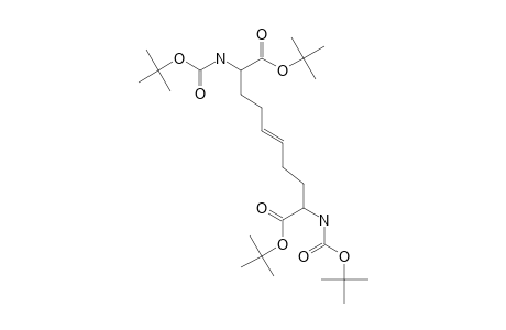 DI-TERT.-BUTYL-TRANS-2,9-BIS-(TERT.-BUTOXYCARBONYLAMINO)-DEC-5-ENE-DIOATE