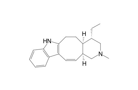 1H-Pyrido[3',4':5,6]cyclooct[1,2-b]indole, 4-ethyl-2,3,4,4a,5,6,7,13a-octahydro-2-methyl-, [4S-(4.alpha.,4a.alpha.,13a.alpha.)]-