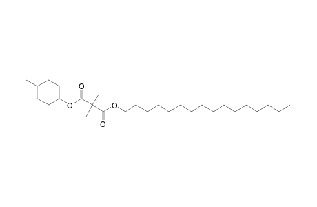 Dimethylmalonic acid, cis-4-methylcyclohexyl hexadecyl ester